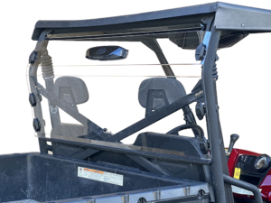 Polaris Ranger 570/800 Full-Size Round Tube Rear Venting Windshield