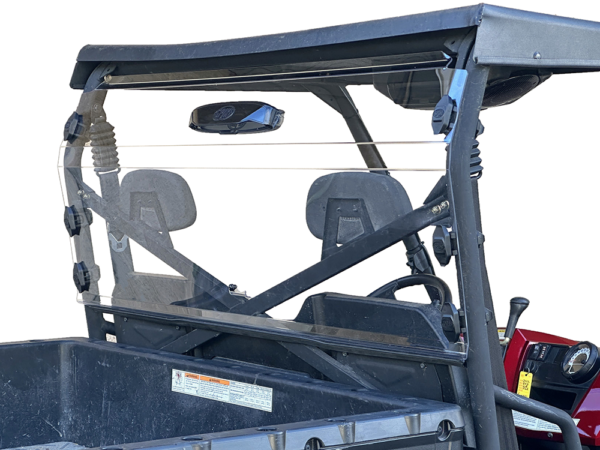 Polaris Ranger 570/800 Full-Size Round Tube Rear Venting Windshield