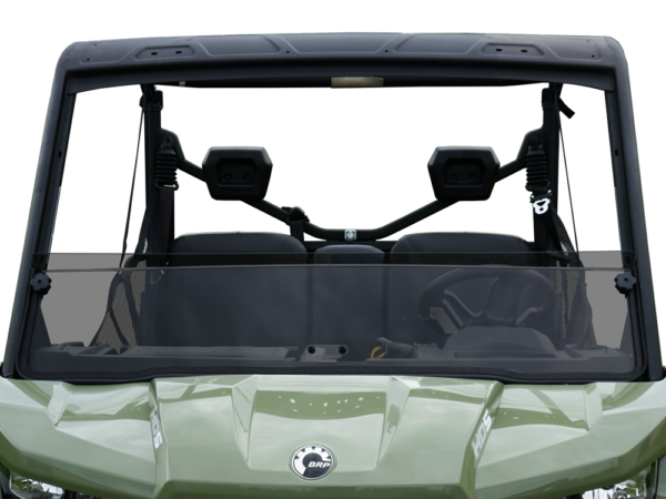 Can-Am Defender Tinted Half Windshield - Image 2