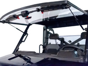 Seizmik Polaris Ranger XP 900-1000 Flip-Up Windshield Scratch Resistant