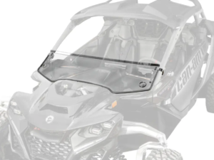 Can-Am Maverick R Scratch-Resistant Half Windshield (2024+)