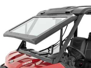 Can Am Defender Power Flip Glass Windshield