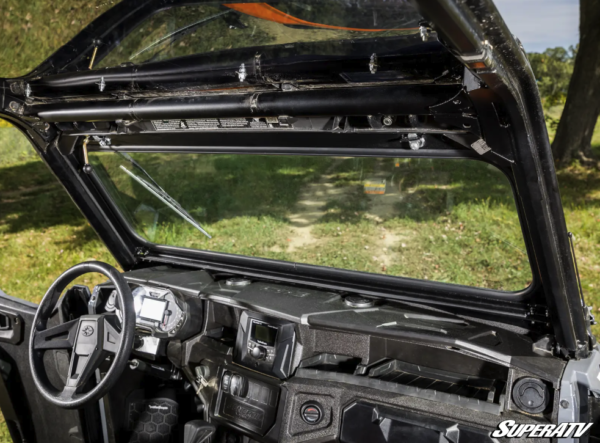 Polaris General XP 1000 Flip-Down Glass Windshield - Image 10