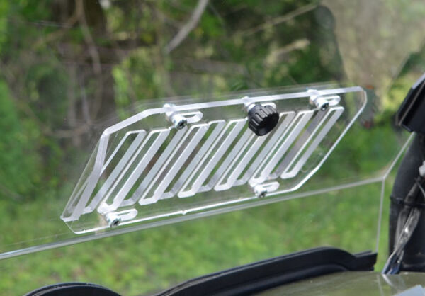 Polaris Ranger 570/800 Scratch Resistant Vented Full Windshield - Image 5