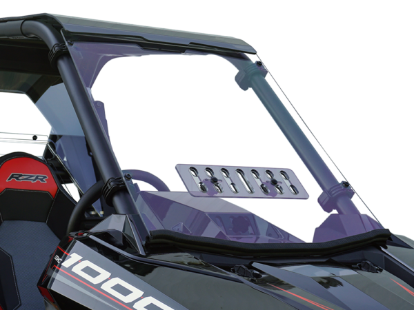 Polaris RZR RS1 Vented Scratch Resistant Windshield - Image 2