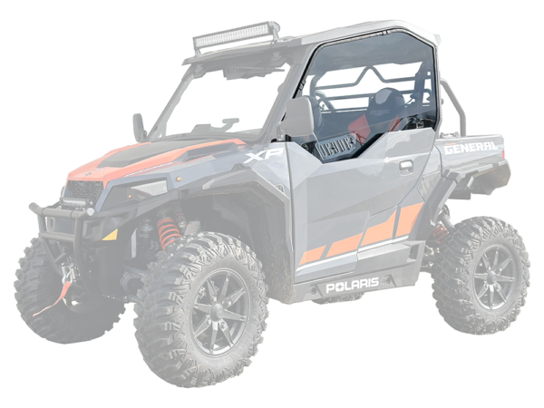 Polaris General - Hard Coated Polycarbonate Upper Doors Kit - Image 2
