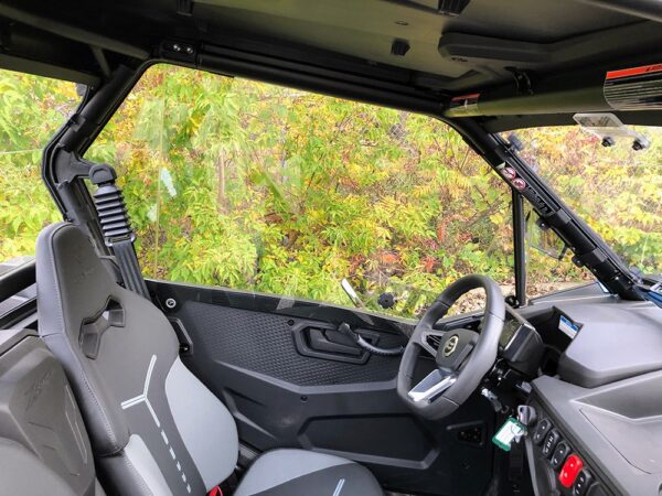 CF Moto Z-Force 800-950 Trail Vented Polycarbonate Upper Doors Kit (Tinted) - Image 2