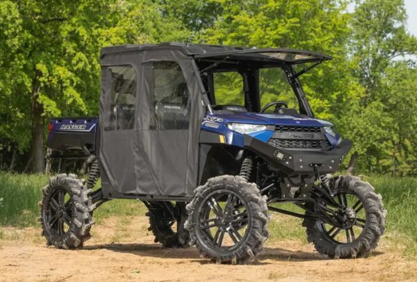Polaris Ranger XP 900-1000 Powered Flip Up Windshield - Image 2