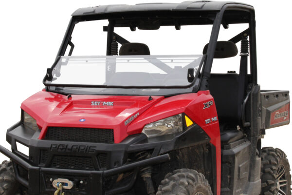 Polaris Ranger XP900/1000 Versa-Fold Hard Coated Windshield - Image 2