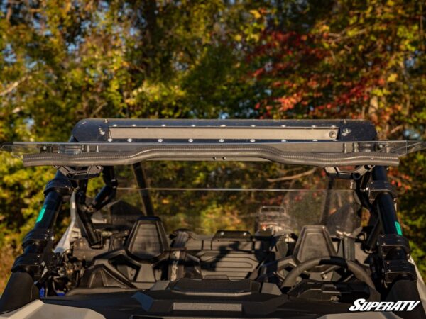 Polaris RZR Pro XP Scratch Resistant Flip Windshield - Image 2