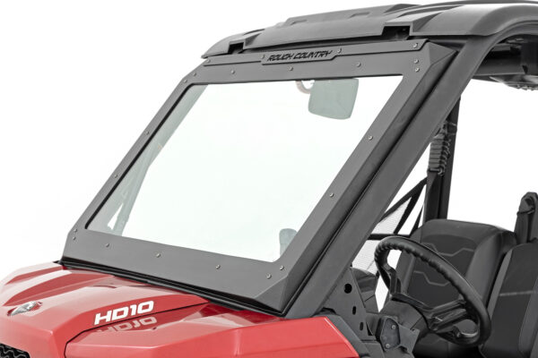 Can Am Defender Power Flip Glass Windshield - Image 2