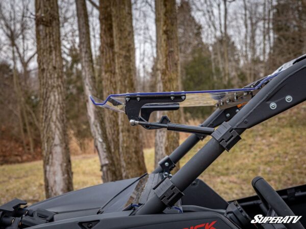Can Am Maverick X3 Scratch Resistant Flip Windshield - Image 2
