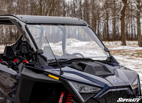 Polaris RZR Pro R 4-seat Scratch Resistant Full Windshield - Image 3