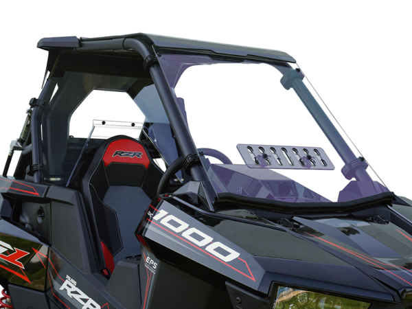 Polaris RZR RS1 Vented Scratch Resistant Windshield - Image 3