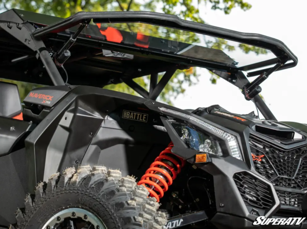 Can-Am Maverick X3 Maxdrive Powered Flip Up Windshield - Image 3