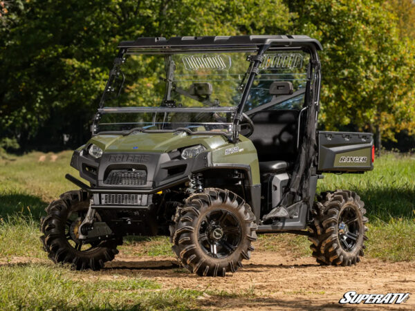 Polaris Ranger 570/800 Scratch Resistant Flip Windshield - Image 3