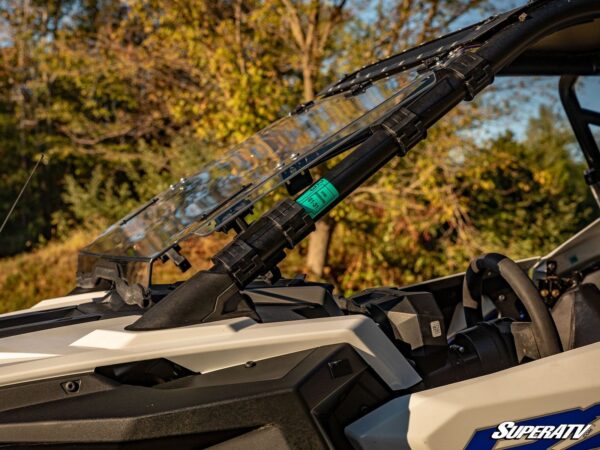Polaris RZR Pro XP Scratch Resistant Flip Windshield - Image 3