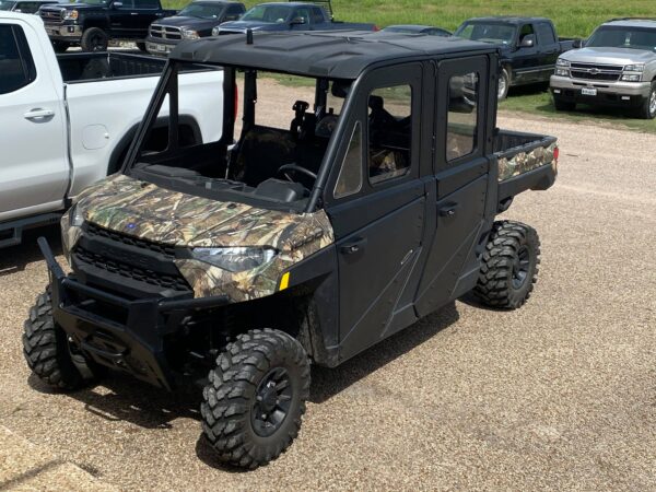 Full Convertible Steel Doors for 2018+ Polaris Ranger Crew 1000/XP/Premium by Fortress - Image 7