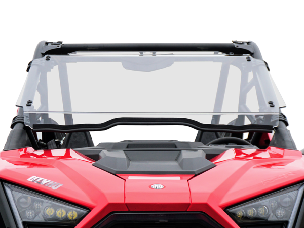 Polaris RZR Turbo R Hard Coated Full Tilting Windshield (2022+) - Image 3