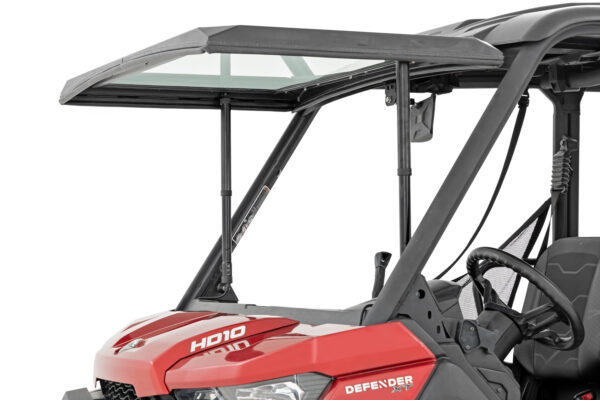 Can Am Defender Power Flip Glass Windshield - Image 10