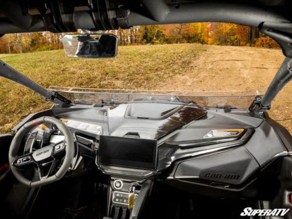 Can-Am Maverick R Scratch-Resistant Half Windshield (2024+) - Image 4