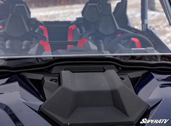 Polaris RZR Pro R 4-seat Scratch Resistant Full Windshield - Image 4