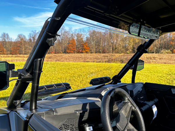 Polaris RZR XP 1000 Scratch Resistant Dual Vent Full Windshield (2024+) - Image 4