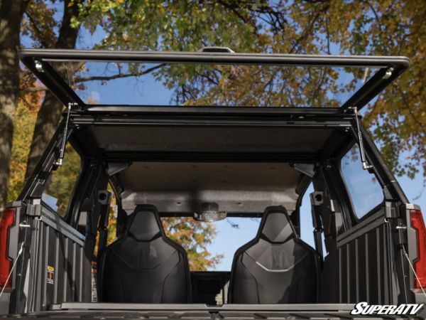 Polaris XPEDITION ADV Rear Flip Windshield - Image 4