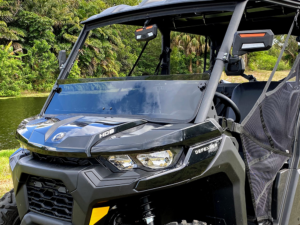 Can-Am Defender Tinted Half Windshield