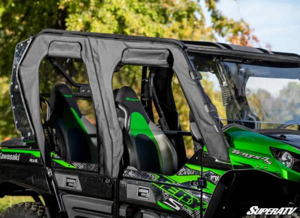 Kawasaki Teryx 850 4-Seat Primal Soft Cab Enclosure Upper Doors - Image 6
