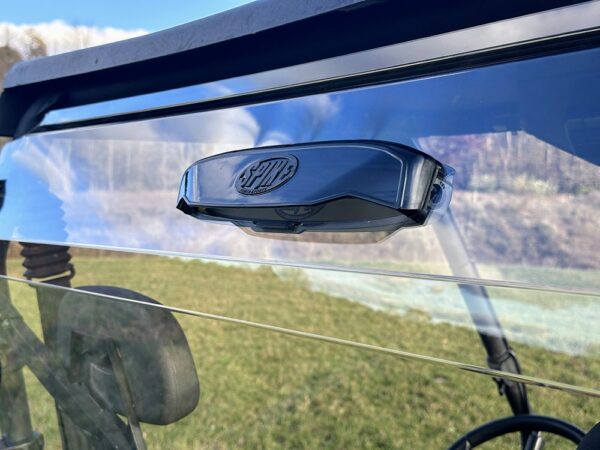 Polaris Ranger 570/800 Full-Size Round Tube Rear Venting Windshield - Image 4