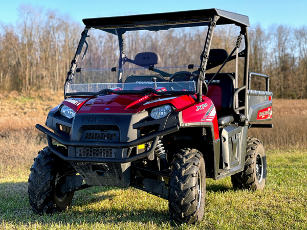 Polaris Ranger XP 800 Scratch Resistant Folding Windshield - Image 4