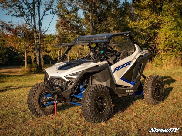 Polaris RZR Pro XP Scratch Resistant Flip Windshield - Image 4