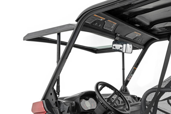 Can Am Defender Power Flip Glass Windshield - Image 9