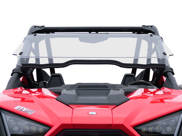 Polaris RZR Turbo R Hard Coated Full Tilting Windshield (2022+) - Image 4
