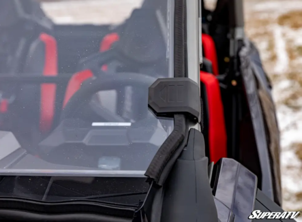 Polaris RZR Pro R 4-seat Scratch Resistant Full Windshield - Image 5