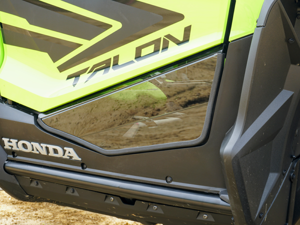 Honda Talon 1000 Tinted Lower Door Inserts - Image 4