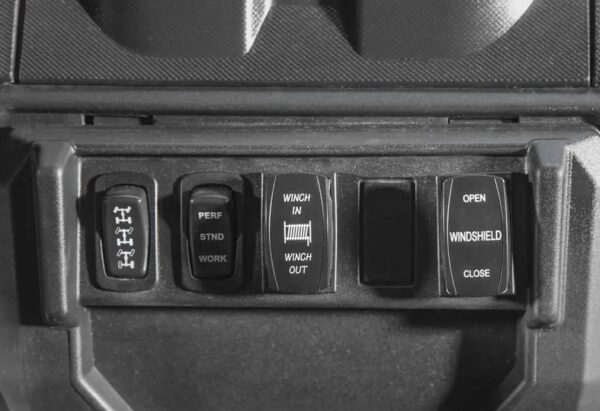 Polaris Ranger XP 900-1000 Powered Flip Up Windshield - Image 5