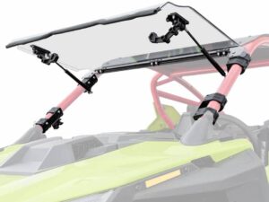 Polaris RZR Pro R Scratch-Resistant Flip Windshield