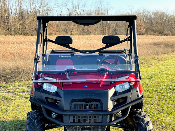 Polaris Ranger XP 800 Scratch Resistant Folding Windshield - Image 5