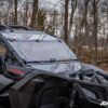 Can Am Maverick X3 Scratch Resistant Flip Windshield - Image 5