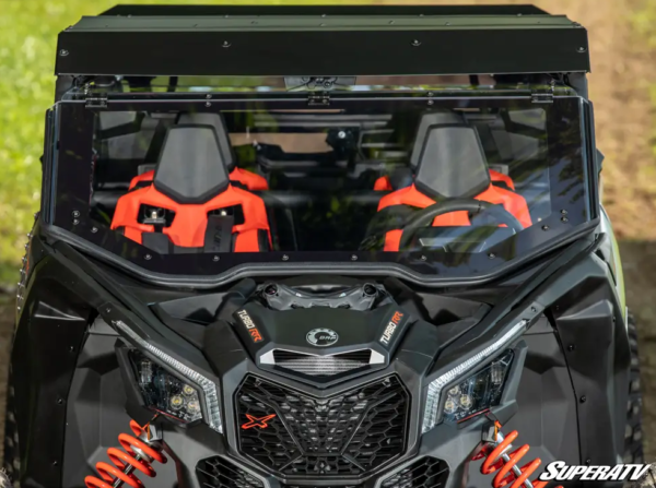 Can-Am Maverick X3 Maxdrive Powered Flip Up Windshield - Image 6