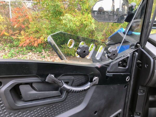 CF Moto Z-Force 800-950 Trail Vented Polycarbonate Upper Doors Kit (Tinted) - Image 6
