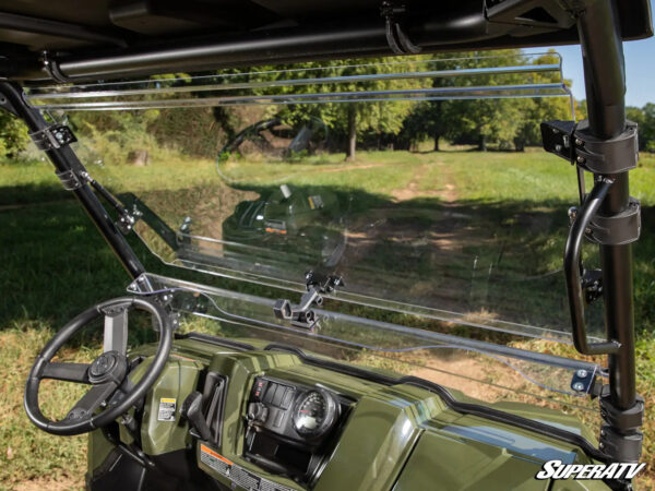 Polaris Ranger 570/800 Scratch Resistant Flip Windshield - Image 6