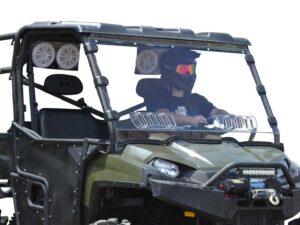 Polaris Ranger 570/800 Scratch Resistant Vented Full Windshield