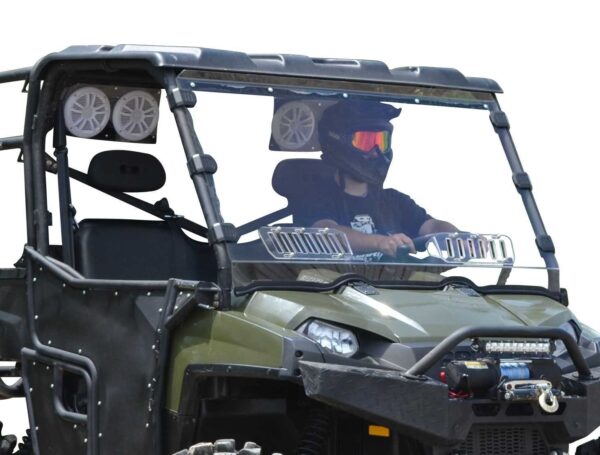 Polaris Ranger 570/800 Scratch Resistant Vented Full Windshield