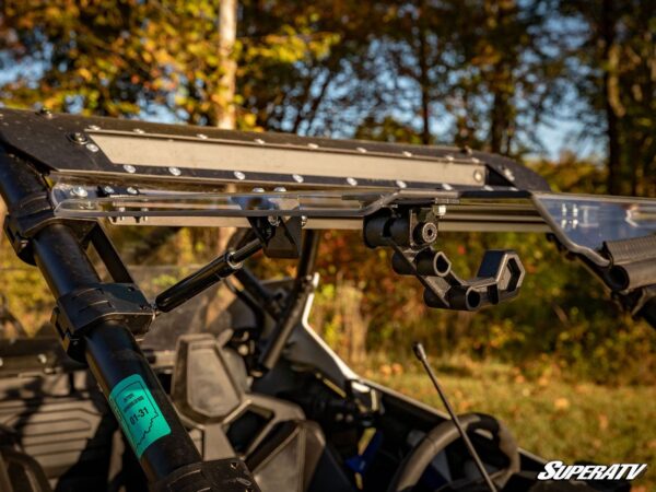 Polaris RZR Pro XP Scratch Resistant Flip Windshield - Image 6