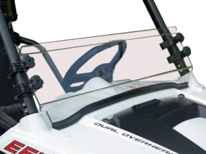 Polaris RZR 570/800/900 Scratch Resistant Half Windshield