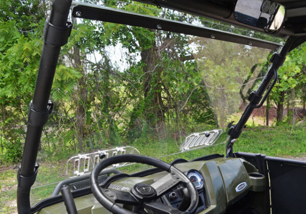 Polaris Ranger 570/800 Scratch Resistant Vented Full Windshield - Image 4