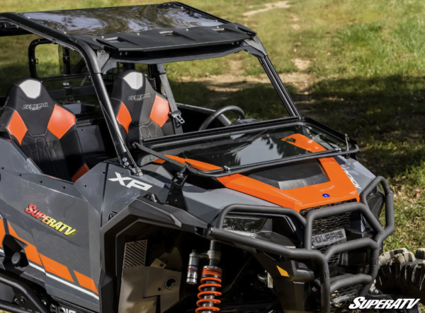 Polaris General XP 1000 Flip-Down Glass Windshield - Image 9